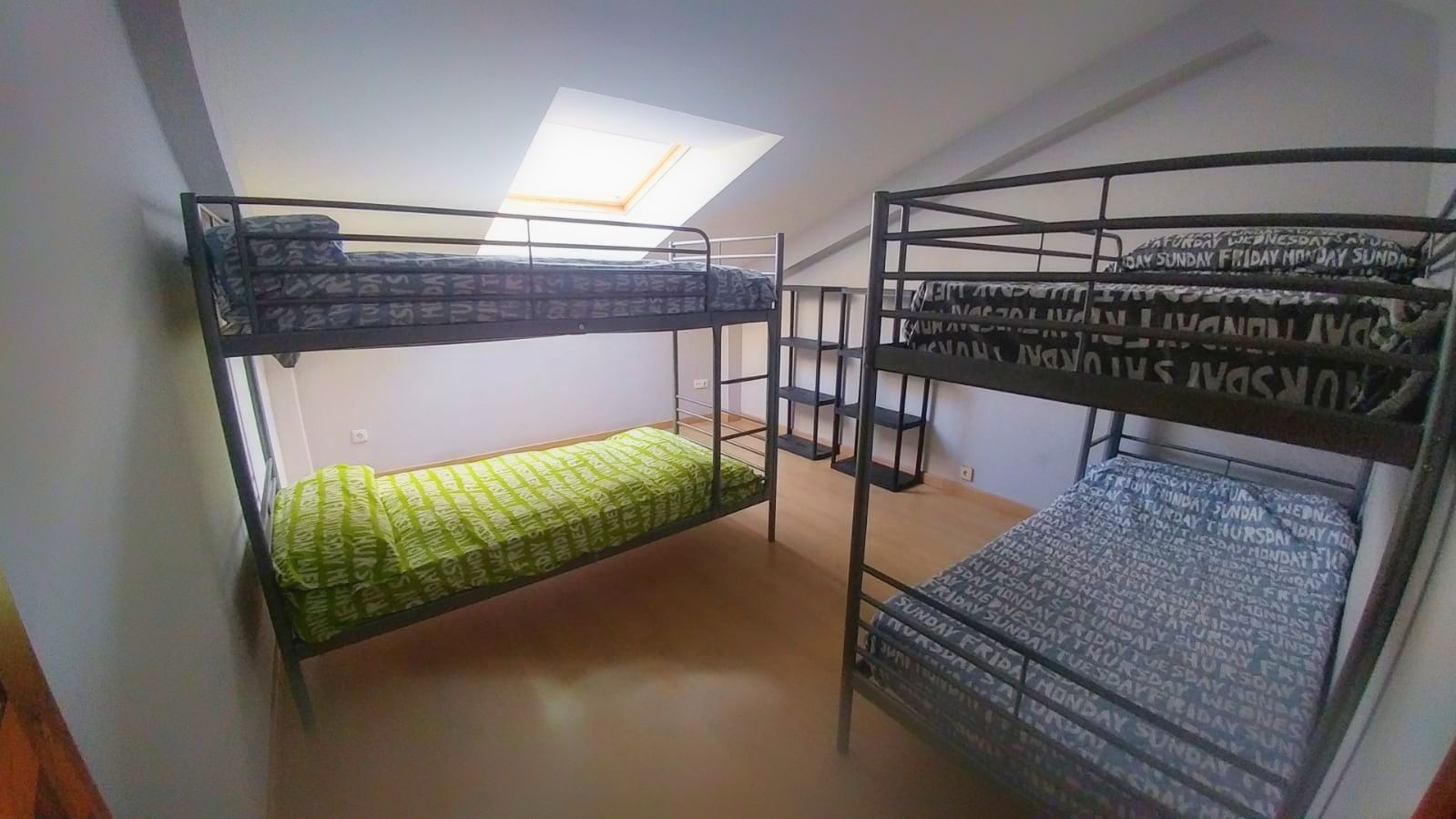 habitaciones para cuatro u ocho plazas