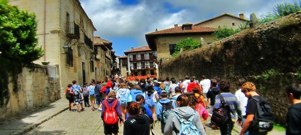 campamento de ingleses