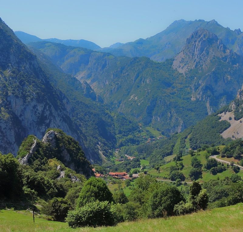 Zona cántabra del parque natural de Picos de Europa