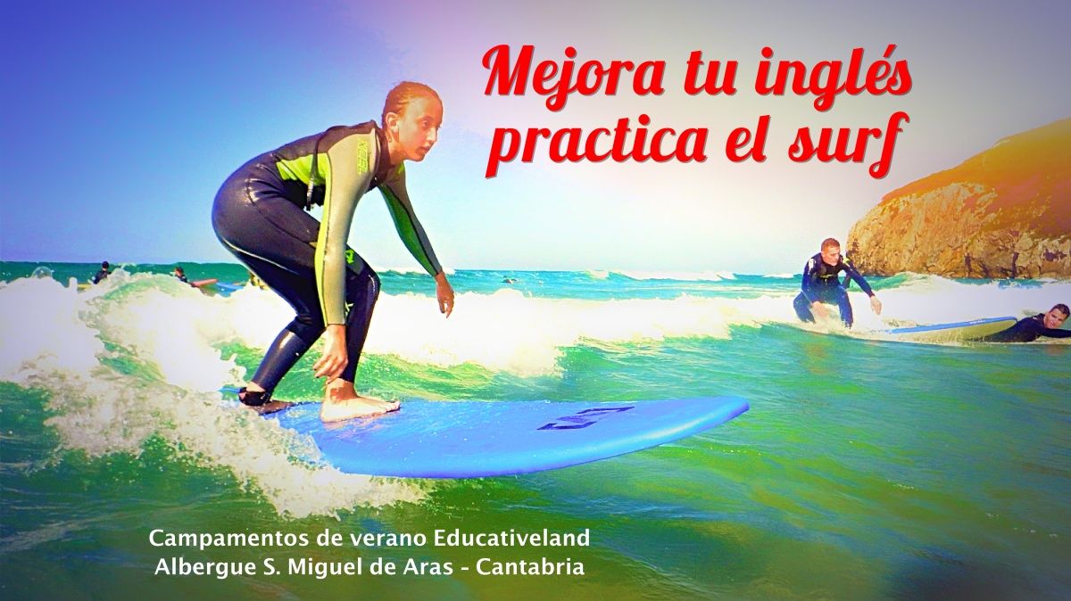 Campamentos San Miguel de Aras. Actividades deportivas en el medio costero campus verano