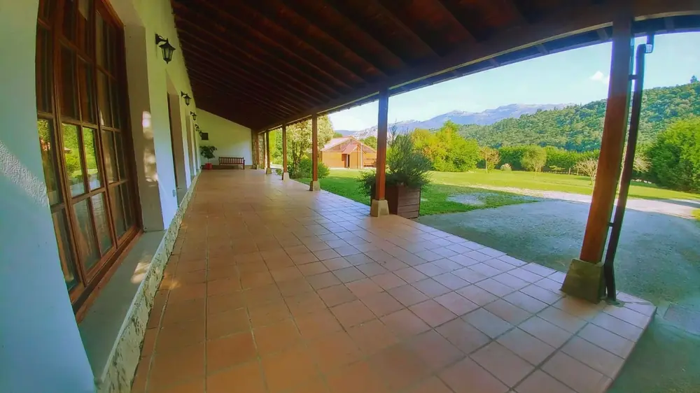 Terreno del albergue para desarrollar actividades